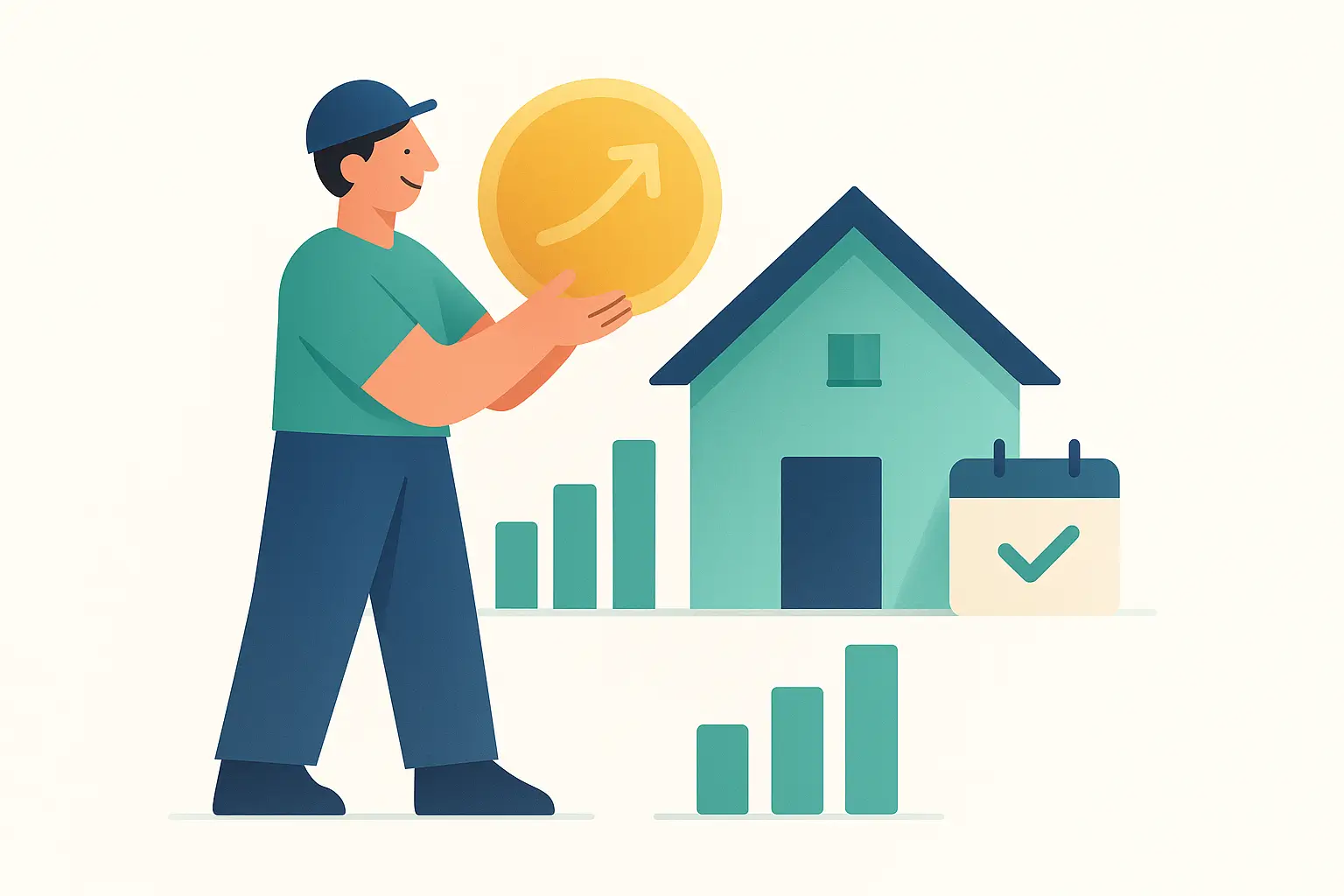 calcul ROI site web artisan rentabilité investissement